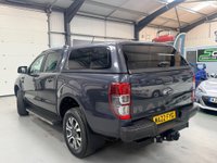 USED 2022 22 FORD RANGER 2.0 EcoBlue Wildtrak Auto 4WD Euro 6 (s/s) 4dr CANOPY + TOW PACK +REAR CAMERA