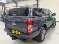 USED 2022 22 FORD RANGER 2.0 EcoBlue Wildtrak Auto 4WD Euro 6 (s/s) 4dr CANOPY + TOW PACK +REAR CAMERA