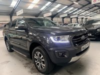 USED 2022 22 FORD RANGER 2.0 EcoBlue Wildtrak Auto 4WD Euro 6 (s/s) 4dr CANOPY + TOW PACK +REAR CAMERA