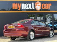 USED 2009 59 VOLVO S80 2.5T SE Lux Saloon 4dr Petrol Geartronic Euro 5 (231 ps) LOW MILES ONLY 42K + ULEZ COMPLIANT + FINISHED IN RUBY RED WITH BEIGE LEATHER SEATS + ELECTRIC SUNROOF + HEATED SEATS + CRUISE CONTROL + AIRCON + MULTIFUNCTIONAL STEERING WHEEL + ALLOY WHEELS + WOOD TRIM + ELECTRIC MEMORY SEATS + HPI CLEAR