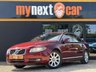 USED 2009 59 VOLVO S80 2.5T SE Lux Saloon 4dr Petrol Geartronic Euro 5 (231 ps) LOW MILES ONLY 42K + ULEZ COMPLIANT + FINISHED IN RUBY RED WITH BEIGE LEATHER SEATS + ELECTRIC SUNROOF + HEATED SEATS + CRUISE CONTROL + AIRCON + MULTIFUNCTIONAL STEERING WHEEL + ALLOY WHEELS + WOOD TRIM + ELECTRIC MEMORY SEATS + HPI CLEAR