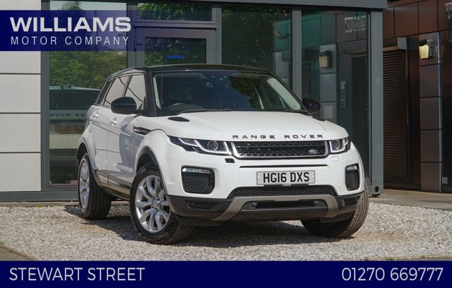 View our LAND ROVER RANGE ROVER EVOQUE