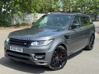 USED 2014 63 LAND ROVER RANGE ROVER SPORT 3.0 SD V6 Autobiography Dynamic SUV 5dr Diesel Auto 4WD Euro 5 (s/s) (292 ps) CARPLAY+SH+PAN ROOF+CAMBELT