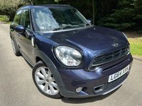 USED 2014 64 MINI COUNTRYMAN 1.6 Cooper S SUV 5dr Petrol Auto ALL4 Euro 5 (184 ps) Low Mileage, Automatic, Cosmic Blue
