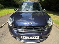 USED 2014 64 MINI COUNTRYMAN 1.6 Cooper S SUV 5dr Petrol Auto ALL4 Euro 5 (184 ps) Low Mileage, Automatic, Cosmic Blue