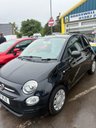 USED 2017 17 FIAT 500 1.2 Pop Hatchback 3dr Petrol Manual Euro 6 (s/s) (69 bhp) 