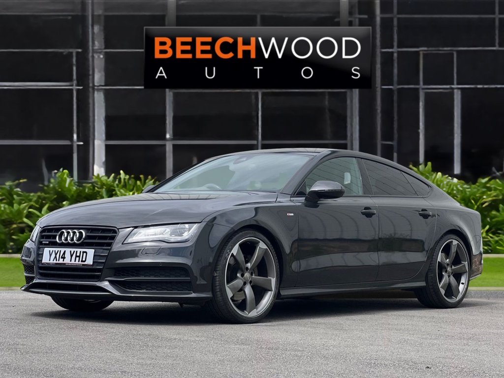 USED 2014 14 AUDI A7 3.0 TDI V6 Black Edition Sportback 5dr Diesel S Tronic quattro Euro 5 (s/s) (245 ps) **BESPOKE FINANCE PACKAGES**