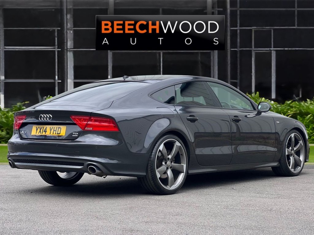 USED 2014 14 AUDI A7 3.0 TDI V6 Black Edition Sportback 5dr Diesel S Tronic quattro Euro 5 (s/s) (245 ps) **BESPOKE FINANCE PACKAGES**