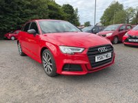 USED 2017 67 AUDI A3 1.5 TFSI CoD Black Edition Sportback 5dr Petrol S Tronic Euro 6 (s/s) (150 ps) Automatic - Black styling pack