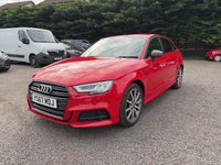 USED 2017 67 AUDI A3 1.5 TFSI CoD Black Edition Sportback 5dr Petrol S Tronic Euro 6 (s/s) (150 ps) Automatic - Black styling pack