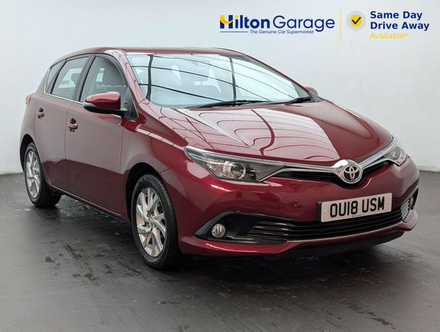 USED 2018 18 TOYOTA AURIS 1.2 Auris Icon Tech VVT-i 5dr CLICK+COLLECT / HOME DELIVERY