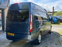 USED 2023 23 FORD TRANSIT CUSTOM 2.0 320 EcoBlue Trend Kombi Auto L2 H2 Euro 6 (s/s) 5dr (9 Seat) 9 SEATER MINIBUS-REV CAM-NAV
