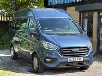USED 2023 23 FORD TRANSIT CUSTOM 2.0 320 EcoBlue Trend Kombi Auto L2 H2 Euro 6 (s/s) 5dr (9 Seat) 9 SEATER MINIBUS-REV CAM-NAV