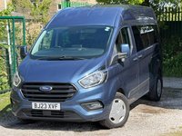 USED 2023 23 FORD TRANSIT CUSTOM 2.0 320 EcoBlue Trend Kombi Auto L2 H2 Euro 6 (s/s) 5dr (9 Seat) 9 SEATER MINIBUS-REV CAM-NAV
