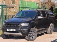 USED 2019 19 FORD RANGER 2.0 EcoBlue Wildtrak Auto 4WD Euro 6 (s/s) 4dr NO VAT-NO VAT-HEATED SEATS-NAV