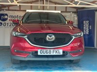 USED 2018 68 MAZDA CX-5 2.2 SKYACTIV-D Sport Nav+ SUV 5dr Diesel Manual Euro 6 (s/s) (150 ps)+2 KEYS+2 FORMER KEEPERS+PRIVACY+FSH 7 STAMPS+PARKING SENSORS+ALLOYS+FULL LEATHER HEATED SEATS+BLUETOOTH+MEDIA+CLIMATE+NAV+CRUISE+REVERSE CAM+ 2 KEYS+2 FORMER KEEPERS+PRIVACY+FSH 7 STAMPS+PARKING SENSORS+ALLOYS+FULL LEATHER HEATED SEATS+BLUETOOTH+MEDIA+CLIMATE+NAV+CRUISE+REVERSE CAM+HPI CLEAR