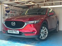 USED 2018 68 MAZDA CX-5 2.2 SKYACTIV-D Sport Nav+ SUV 5dr Diesel Manual Euro 6 (s/s) (150 ps)+2 KEYS+2 FORMER KEEPERS+PRIVACY+FSH 7 STAMPS+PARKING SENSORS+ALLOYS+FULL LEATHER HEATED SEATS+BLUETOOTH+MEDIA+CLIMATE+NAV+CRUISE+REVERSE CAM+ 2 KEYS+2 FORMER KEEPERS+PRIVACY+FSH 7 STAMPS+PARKING SENSORS+ALLOYS+FULL LEATHER HEATED SEATS+BLUETOOTH+MEDIA+CLIMATE+NAV+CRUISE+REVERSE CAM+HPI CLEAR