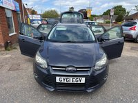 USED 2011 61 FORD FOCUS 1.6 Zetec Hatchback 5dr Petrol Manual Euro 5 (125 ps) 