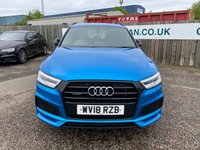 USED 2018 18 AUDI Q3 2.0 TDI Black Edition SUV 5dr Diesel S Tronic quattro Euro 6 (s/s) (184 ps) PX WELCOME FINANCE AVAILABLE