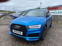 USED 2018 18 AUDI Q3 2.0 TDI Black Edition SUV 5dr Diesel S Tronic quattro Euro 6 (s/s) (184 ps) PX WELCOME FINANCE AVAILABLE