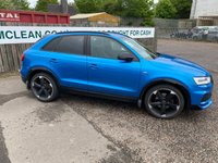 USED 2018 18 AUDI Q3 2.0 TDI Black Edition SUV 5dr Diesel S Tronic quattro Euro 6 (s/s) (184 ps) PX WELCOME FINANCE AVAILABLE