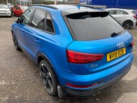 USED 2018 18 AUDI Q3 2.0 TDI Black Edition SUV 5dr Diesel S Tronic quattro Euro 6 (s/s) (184 ps) PX WELCOME FINANCE AVAILABLE