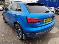 USED 2018 18 AUDI Q3 2.0 TDI Black Edition SUV 5dr Diesel S Tronic quattro Euro 6 (s/s) (184 ps) PX WELCOME FINANCE AVAILABLE