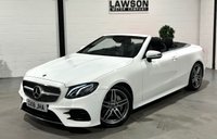 USED 2018 18 MERCEDES-BENZ E-CLASS 2.0 E220d AMG Line Cabriolet 2dr Diesel G-Tronic+ Euro 6 (s/s) (194 ps) 