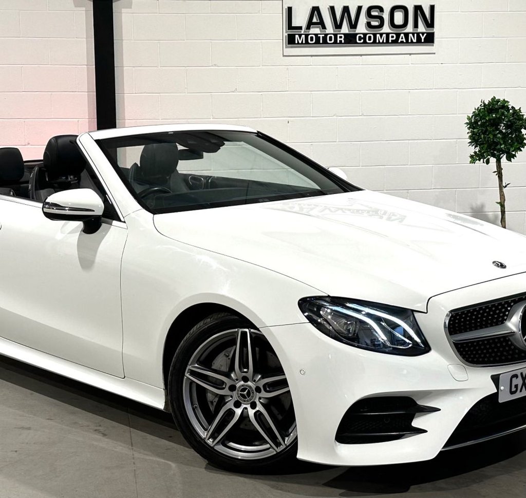 USED 2018 18 MERCEDES-BENZ E-CLASS 2.0 E220d AMG Line Cabriolet 2dr Diesel G-Tronic+ Euro 6 (s/s) (194 ps) 