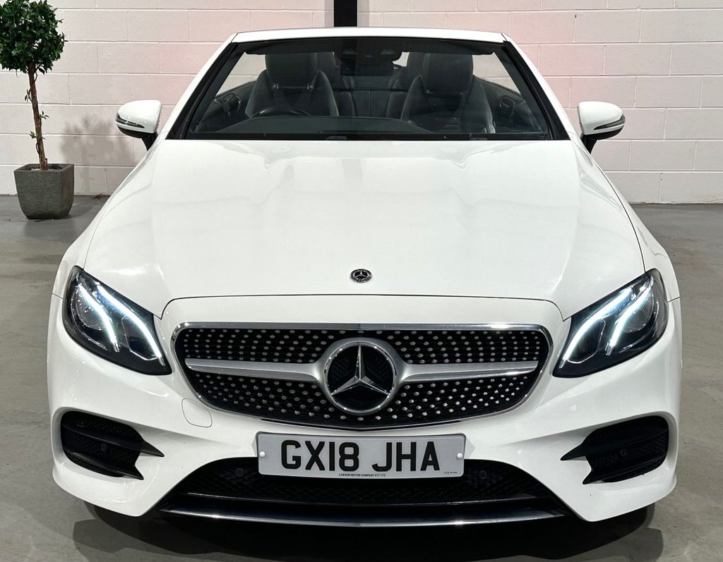 USED 2018 18 MERCEDES-BENZ E-CLASS 2.0 E220d AMG Line Cabriolet 2dr Diesel G-Tronic+ Euro 6 (s/s) (194 ps) 