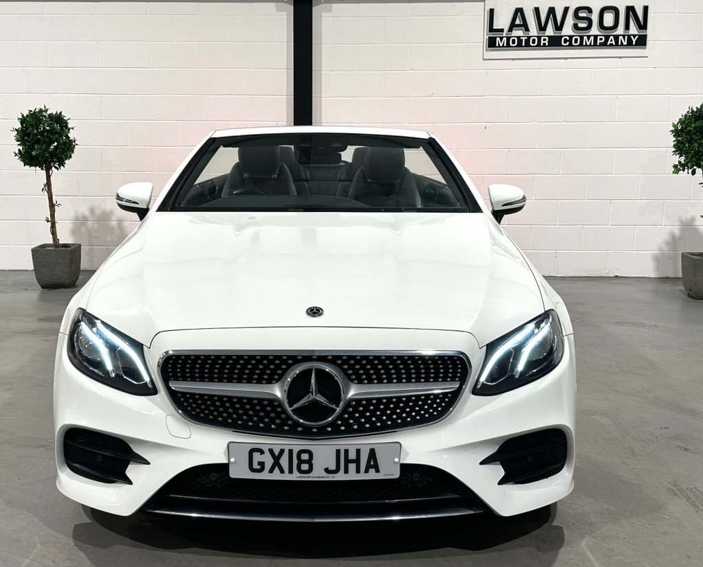 USED 2018 18 MERCEDES-BENZ E-CLASS 2.0 E220d AMG Line Cabriolet 2dr Diesel G-Tronic+ Euro 6 (s/s) (194 ps) 
