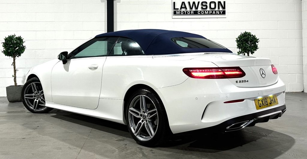 USED 2018 18 MERCEDES-BENZ E-CLASS 2.0 E220d AMG Line Cabriolet 2dr Diesel G-Tronic+ Euro 6 (s/s) (194 ps) 