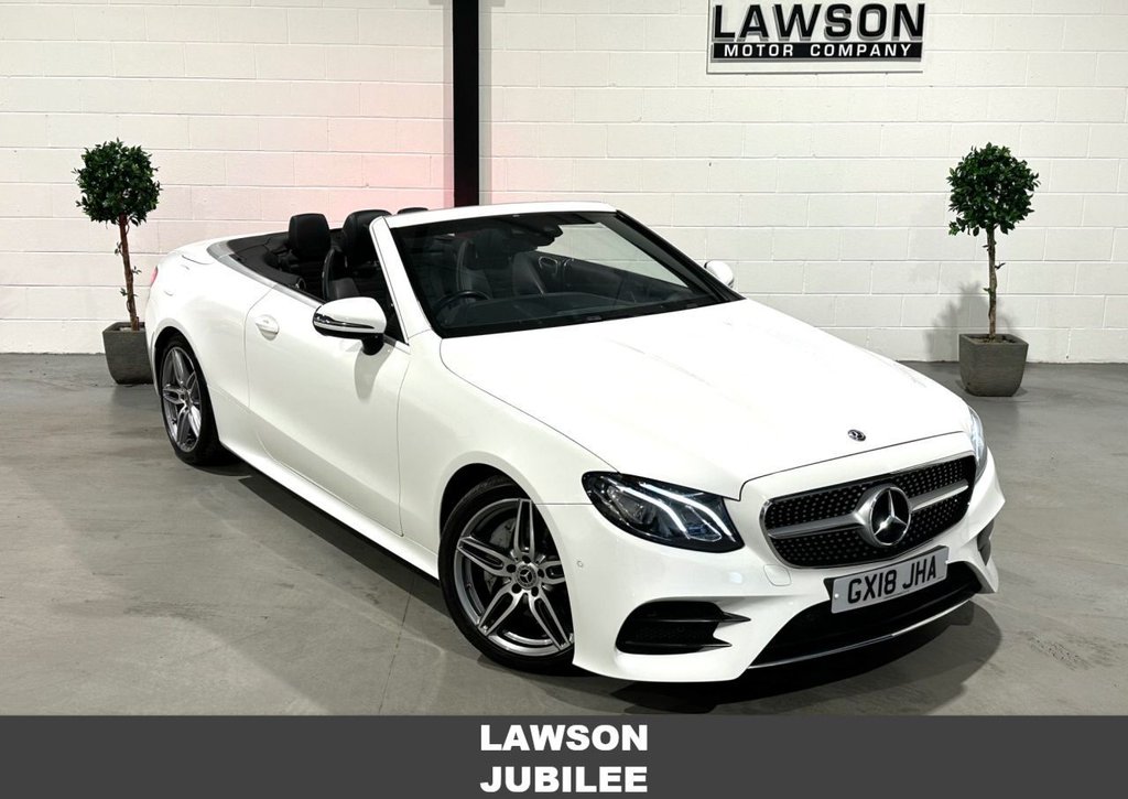 USED 2018 18 MERCEDES-BENZ E-CLASS 2.0 E220d AMG Line Cabriolet 2dr Diesel G-Tronic+ Euro 6 (s/s) (194 ps) 
