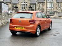 USED 2018 67 VOLKSWAGEN POLO 1.0 TSI SE Hatchback 5dr Petrol Manual Euro 6 (s/s) (95 ps) 2 OWNERS FROM NEW+5 SERVICE STAMPS+LOW COST INSURANCE+APPLE CARPLAY+AIR CONDITIONING+FINANCE AVAILABLE ON THIS CAR