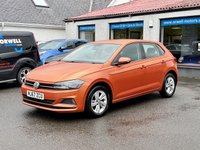 USED 2018 67 VOLKSWAGEN POLO 1.0 TSI SE Hatchback 5dr Petrol Manual Euro 6 (s/s) (95 ps) 2 OWNERS FROM NEW+5 SERVICE STAMPS+LOW COST INSURANCE+APPLE CARPLAY+AIR CONDITIONING+FINANCE AVAILABLE ON THIS CAR