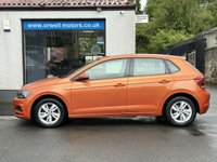 USED 2018 67 VOLKSWAGEN POLO 1.0 TSI SE Hatchback 5dr Petrol Manual Euro 6 (s/s) (95 ps) 2 OWNERS FROM NEW+5 SERVICE STAMPS+LOW COST INSURANCE+APPLE CARPLAY+AIR CONDITIONING+FINANCE AVAILABLE ON THIS CAR