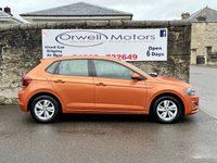 USED 2018 67 VOLKSWAGEN POLO 1.0 TSI SE Hatchback 5dr Petrol Manual Euro 6 (s/s) (95 ps) 2 OWNERS FROM NEW+5 SERVICE STAMPS+LOW COST INSURANCE+APPLE CARPLAY+AIR CONDITIONING+FINANCE AVAILABLE ON THIS CAR