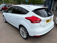 USED 2017 67 FORD FOCUS 1.5 TDCi Titanium X Hatchback 5dr Diesel Manual Euro 6 (s/s) (120 ps) SERVICE HISTORY, REAR CAMERA, HEATED SEATS, 2 KEYS, SAT NAV