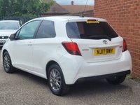 USED 2017 17 TOYOTA YARIS 1.0 VVT-i Icon Hatchback 3dr Petrol Manual Euro 6 (69 ps) 1 LADY OWNER - REAR CAMERA - &pound;20 ROAD TAX
