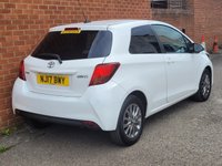 USED 2017 17 TOYOTA YARIS 1.0 VVT-i Icon Hatchback 3dr Petrol Manual Euro 6 (69 ps) 1 LADY OWNER - REAR CAMERA - &pound;20 ROAD TAX