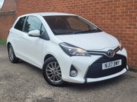 USED 2017 17 TOYOTA YARIS 1.0 VVT-i Icon Hatchback 3dr Petrol Manual Euro 6 (69 ps) 1 LADY OWNER - REAR CAMERA - &pound;20 ROAD TAX