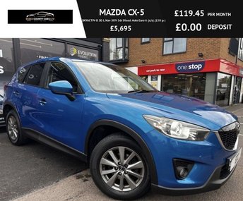 2012 MAZDA CX-5 2.2 SKYACTIV-D SE-L Nav SUV 5dr Diesel Auto Euro 6 (s/s) (150 ps) &pound;5695.00