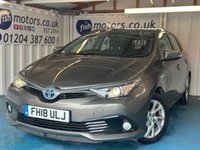USED 2018 18 TOYOTA AURIS 1.8 VVT-h Icon Hatchback 5dr Petrol Hybrid CVT Euro 6 (s/s) (136 ps)+2 KEYS+1 OWNER FROM NEW+ALLOYS+FSH 7 STAMPS+PARK CONTROL+CLIMATE+AIRCON+USB+AUX+HPI CLEAR+VOSA HISTORY+ 2 KEYS+1 OWNER FROM NEW+ALLOYS+FSH 7 STAMPS+PARK CONTROL+CLIMATE+AIRCON+USB+AUX+HPI CLEAR