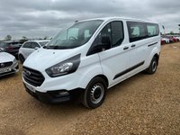 USED 2022 22 FORD TRANSIT CUSTOM 2.0 320 EcoBlue Leader Kombi Double Cab 5dr Diesel Manual L2 H1 Euro 6 (s/s) (130 ps) 