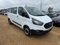 USED 2022 22 FORD TRANSIT CUSTOM 2.0 320 EcoBlue Leader Kombi Double Cab 5dr Diesel Manual L2 H1 Euro 6 (s/s) (130 ps) 
