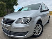 USED 2010 59 VOLKSWAGEN TOURAN 1.9 TDI Match MPV 5dr Diesel Manual (7 Seats) (156 g/km, 103 bhp) LOVELY CONDITION*2 OWNERS*7 SEATER*
