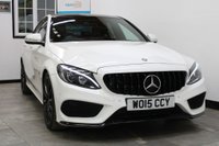 USED 2015 15 MERCEDES-BENZ C CLASS 2.1 C220 BlueTEC AMG Line G-Tronic+ Euro 6 (s/s) 4dr 
