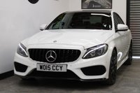 USED 2015 15 MERCEDES-BENZ C CLASS 2.1 C220 BlueTEC AMG Line G-Tronic+ Euro 6 (s/s) 4dr 