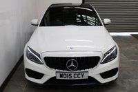 USED 2015 15 MERCEDES-BENZ C CLASS 2.1 C220 BlueTEC AMG Line G-Tronic+ Euro 6 (s/s) 4dr 