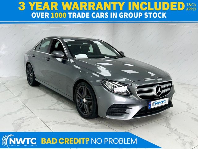 View our Mercedes-Benz E-Class *AUTO!* 2.0 E220d AMG Line Saloon 4dr Diesel G-Tronic+ Euro 6 (s/s) (194 ps)